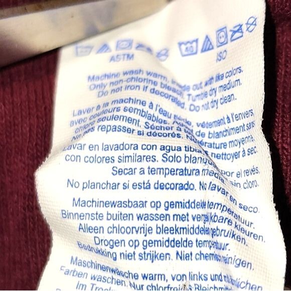 MSU/Gildan Maroon & White MS State University Bulldogs Pride T Shirt Size L - Picture 6 of 6